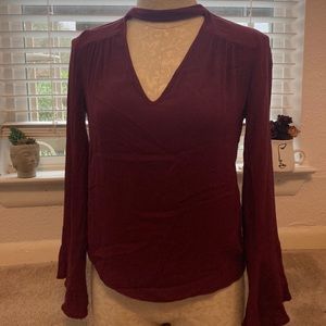Long sleeve blouse